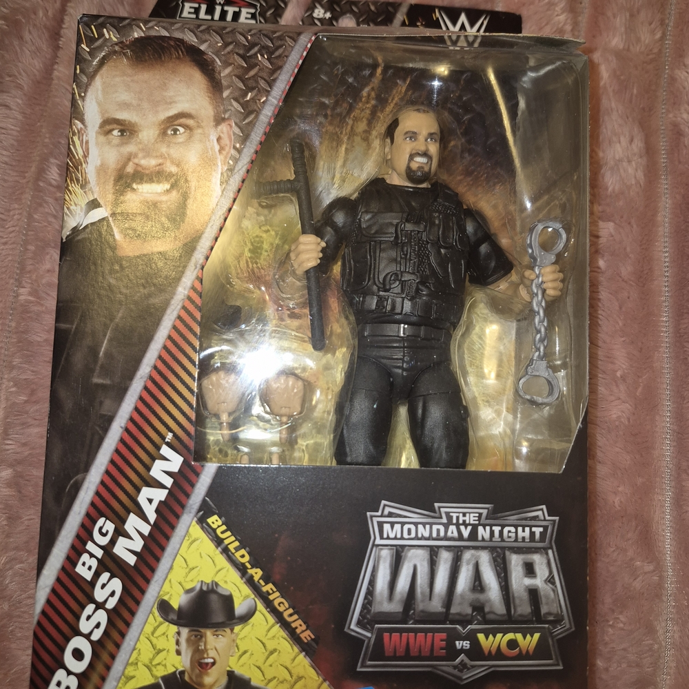 WWE Elite Big Boss Man Action Figure